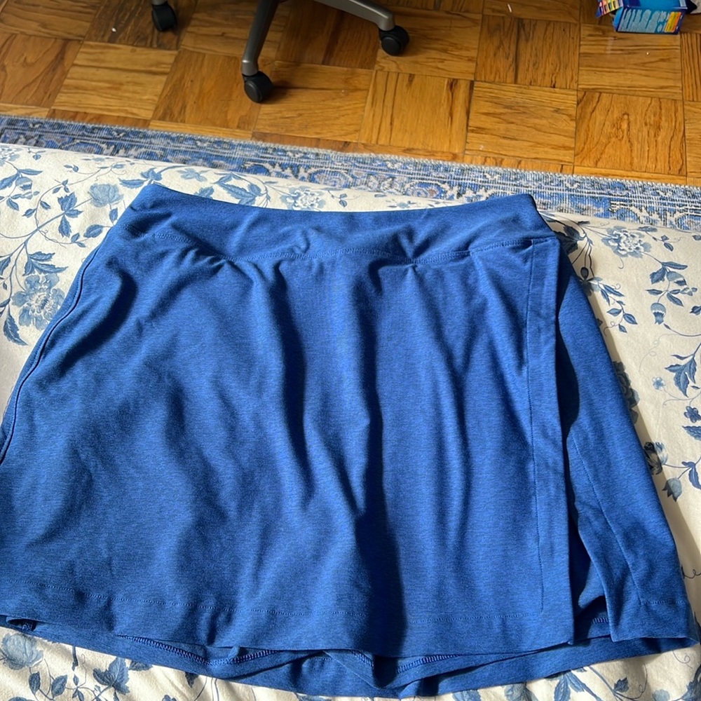 COPY - Outdoor Voices blue active wear skirt